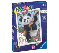 Ravensburger - Creart Serie D Panda | Kit Pittura Bambini | Dipingere Con I Numeri Include Tutto Il Necessario | Giochi Bambini 9 Anni O Più | Creart 9 Anni