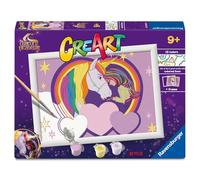 Ravensburger - Creart Serie D Sophia & Wildstar | Kit Pittura Bambini | Dipingere con I Numeri Include Tutto Il Necessario | Giochi Bambini 9 Anni O più | Creart 9 Anni