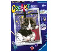 Ravensburger - CreArt Serie D: Gattini, Kit per Dipingere con i Numeri, Contiene