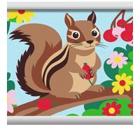 Ravensburger - CreArt Serie E - Scoiattolo Vivace | Kit Pittura Bambini | Dimensione Di 19 x 14 | Giochi Bambina 7 Anni | Paint By Numbers | Idee Regalo | Regalo Bambino 7 Anni