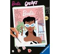Ravensburger - CreArt Serie Trend C - Barbie 1959, Kit Dipingere i Numeri, Contiene Tavola Prestampata 24x30 cm, 12+ Anni