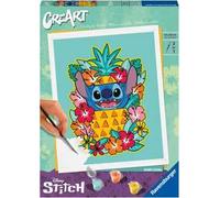 Ravensburger - Creart Stitch - Kit Pittura con numerii - Contiene Tavola Prestampata 24X30 Cm, Pennello, Colori - 14+ Anni