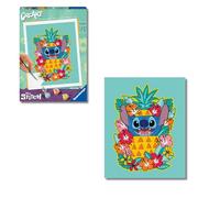 Ravensburger - Creart Stitch - Kit Pittura con numerii - Contiene Tavola Prestampata 24X30 Cm, Pennello, Colori - 14+ Anni