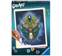 Ravensburger 24 x 30 cm CreArt-Dipingere con i Numeri Pixie Cold: Mystic Deer, dai 12 Anni in su, Colore Bianco, 23640