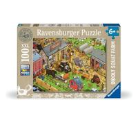 Ravensburger Diddly Squat Farm - Puzzle XXL da 100 pezzi, per bambini