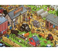 Ravensburger Diddly Squat Farm - Puzzle XXL da 100 pezzi, per bambini