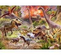 Ravensburger Dinosaur Dash 60 Piece Jigsaw Puzzle for Kids - 05164 - Every Piece