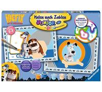 Ravensburger Dipingere con i Numeri 20156 Avventura con i Bambini Idefix 5-7 Anni