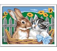 Ravensburger Dipingere con i Numeri 28477 - Amici puliti Bambini dai 9 Anni