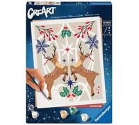 Ravensburger Dipingere con i Numeri CreArt Adults Trend - Christmas Deer