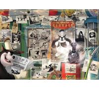 Ravensburger Disney 12001129 - Puzzle da 1000 pezzi per adulti "Villainous: Pete e statuette", realizzato a mano, realizzato in Germania, ogni pezzo si adatta perfettamente