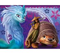 Ravensburger-Disney and Raya & The Last Dragon-Puzzle da 100 pezzi extra large per bambini dai 6 anni in su, 12920