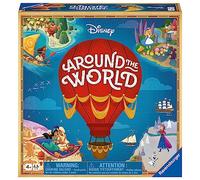 Ravensburger - Disney Around The World, Gioco da Tavolo, 2-4 Giocatori, Idea Regalo per Bambini e Bambine 4+ Anni, Edizione in Italiano