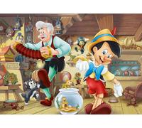 Ravensburger - Puzzle 1000 Pezzi Disney Pinocchio, Puzzle Adulti 70x50cm | Puzzle Disney Pinocchio da 1000 pezzi, 70x50 cm, per adulti 14+, ideale come idea regalo originale per tutti i fan Disney.