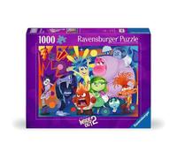 Ravensburger Disney Inside Out 2 - Nuove emozioni presso la sede centrale | 1000 pezzo puzzle puzzle | Esplora immagini vibranti | Perfetto per i fan