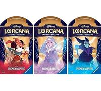 Ravensburger - Disney Lorcana: Primo Capitolo - Gioco di carte collezionabili - Booster di 12 carte di cui una brillante - da 8 anni - Versione francese