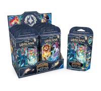 RAVENSBURGER DISNEY: LORCANA - SET 10 SUSSURRI NEL POZZO STARTER DECK Carte