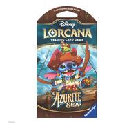 Ravensburger Disney Lorcana TCG: Azurite Sea - Confezione da 12 carte assortite, carte collezionabili da collezione, ideali per i fan della Disney e i giocatori di TCG, adatte per bambini dagli 8 anni