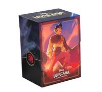 Ravensburger - Disney Lorcana TCG: Cieli Scintillanti, Aladdin Deck Box 80 Carte, Porta Mazzo di Carte da Gioco Collezionabili, Gioco Adulti e Bambini, Idea Regalo 8+ Anni, Edizione in Italiano