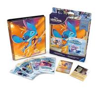 Ravensburger Disney Lorcana TCG: Collection Starter Set - Stitch Edition - Include 4 buste Winterspell Booster, Portfolio Rock Star Card e Glimmer Foil Promo - Guida per collezionisti