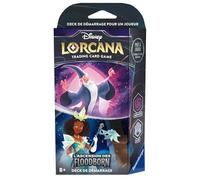 Ravensburger -Disney Lorcana TCG L'ascesa dei Floodborn-Gioco di Carte da Collezione-JCC-Deck di Avvio Ametista & Acciaio-8 Anni Versione francese