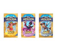 Ravensburger Disney Lorcana TCG Les Terres d'Encres - Gioco di carte collezionabili JCC Display 24 booster da 8 anni, versione francese