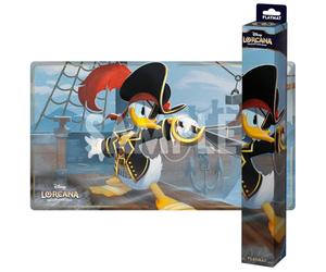 Ravensburger - Disney Lorcana TCG: Playmat Paperino, Proteggere le carte e i giochi durante il gioco, Neoprene di alta qualità