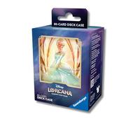 Ravensburger - Disney Lorcana TCG: Scatola per Mazzo Cenerentola | Capacità fino a 80 Carte Inbustate | Protezione e Organizzazione per Carte da Collezione