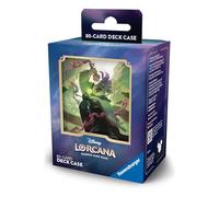 Ravensburger - Disney Lorcana TCG: Scatola per Mazzo Ursula | Capacità fino a 80 Carte Inbustate | Protezione e Organizzazione per Carte da Collezione