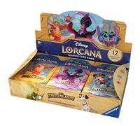 Ravensburger- Disney Lorcana Trading Card Game: Set di 3 espositore con 24 Buste di Booster, 11098313