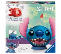 Ravensburger Disney Stitch 3D Sfera Puzzle Con Orecchie 72 Pezzi Facile Click