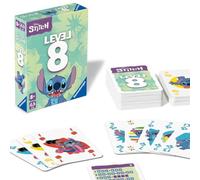 Ravensburger - Disney Stitch, Level 8, Gioco di Carte per Tutta la Famiglia, 2-6 Giocatori, Idea Regalo per Bambini e Ragazzi 8+ Anni, Edizione in Italiano