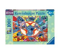 Ravensburger Disney Stitch: nel mio mondo 100 pezzi xxl puzzle per bambini - Ogni pezzo un unico pezzi si adattano perfettamente