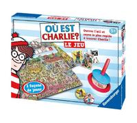 Ravensburger - Dov'è Charlie? Il gioco - Gioco da tavolo per famiglie - Gioco di osservazione e velocità - Search & Find - Da 2 a 4 giocatori dai 5 anni - Misto - 26569 - Versione francese