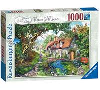 Ravensburger Down the n. 1 Flower Hill Lane, puzzle da 1000 pezzi, per adulti e bambini dai 12 anni in su, Colore Nero, Taglia unica, 16777