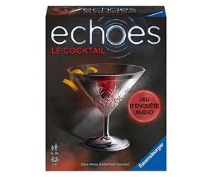 Ravensburger - Echoes Le Cocktail - Gioco di sondaggi audio per adulti e bambini dai 14 anni - da 1 a 4 giocatori - Funziona con un'app gratuita per smartphone - Misto - 20665 - Versione francese