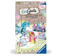 Ravensburger - Eco Create Mini, Party Set Unicorni, Gioco Creativo Fai da Te, Lavoretti Creativi a Tema Unicorni, Idea Regalo Bambino e Bambina 6+ Anni