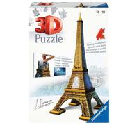 Ravensburger Eiffel Tower 216 Piece 3D Jigsaw Puzzle for Kids and Adults - 12556