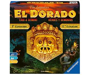 Ravensburger - El Dorado Eroi e Demoni, Espansione, Gioco da Tavolo per Tutta la Famiglia, 2-4 Giocatori, Idea Regalo per Adulti e Ragazzi 10+ Anni, Edizione in Italiano