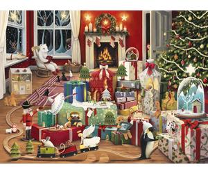 Ravensburger Enchanted Christmas 500 Piece Jigsaw Holiday Puzzle for Adults - 12