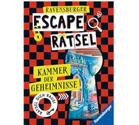 Ravensburger Escape Rätsel: Kammer der Geheimnisse - Rätselbuch ab 8 Jahre - Für Escape Room-Fans