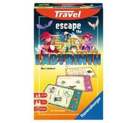Ravensburger - Escape The Labirinth Travel Game, Gioco da Tavolo Tascabile, 2-4 Giocatori, 6+ Anni