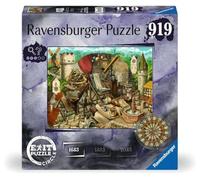 Ravensburger EXIT puzzle 17446 - EXIT The Circle, Anno 1683 - puzzle da escape room da 919 pezzi, dai 14 anni in su