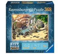 Ravensburger EXIT Puzzle Kids - 12954 The Pirate Adventure - Puzzle da 368 pezzi per bambini dai 9 anni in su, puzzle per bambini
