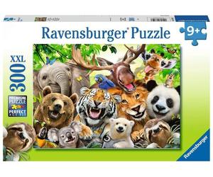 Ravensburger Exotic Animals Selfie 300 Piece Jigsaw Puzzle for Adults and Childr