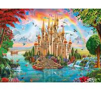 Ravensburger Fairy Castle 100 Piece Jigsaw Puzzle for Kids Age 6 Years Up