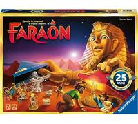 Ravensburger Faraon Edizione 25° Anniversario, Gioco Da Tavolo, Da 1 A 5 Giocatori, 7+ Anni