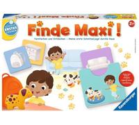 Ravensburger Finde 24737 - Gioco Maxi-Educativo per Bambini da 2,5 anni, Giocando Primo Apprendimento per 1-2 Giocatori, 33,5 x 23,1 x 5,5 cm