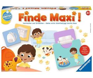 Ravensburger Finde 24737 - Gioco Maxi-Educativo per Bambini da 2,5 anni, Giocando Primo Apprendimento per 1-2 Giocatori, 33,5 x 23,1 x 5,5 cm
