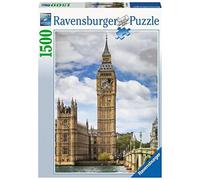 Ravensburger- Findus am Big Ben Kätzchen Puzzle da 1500 Pezzi, Multicolore, 160